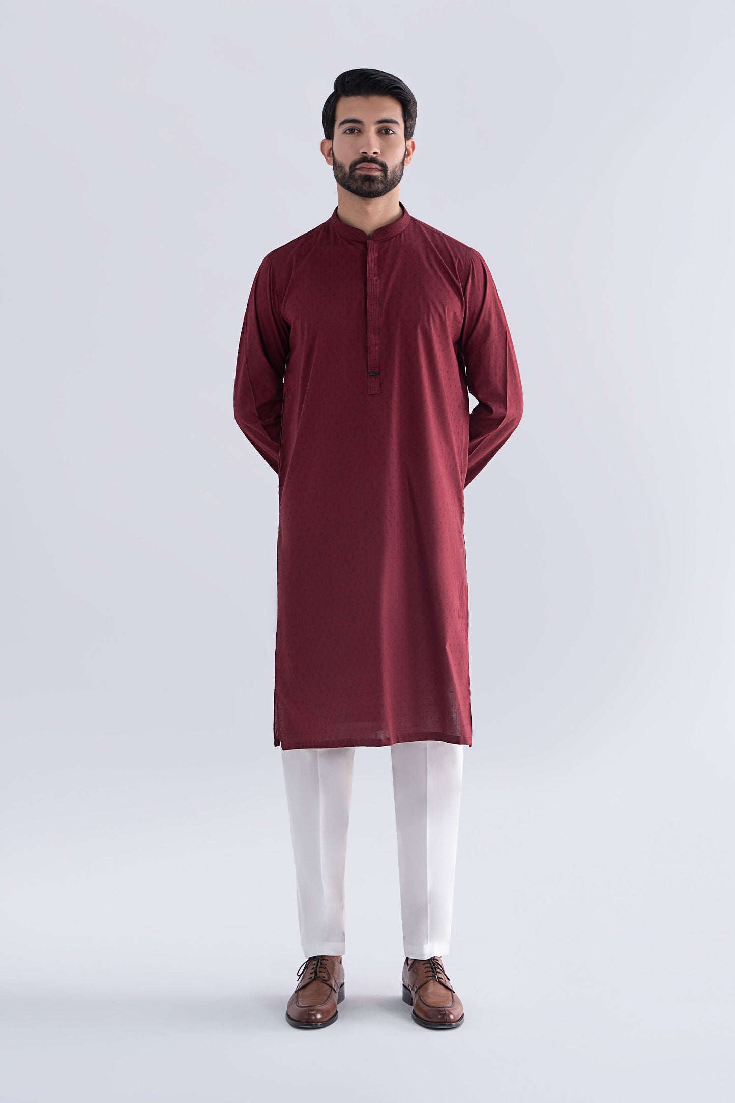 Jacquard Kurta