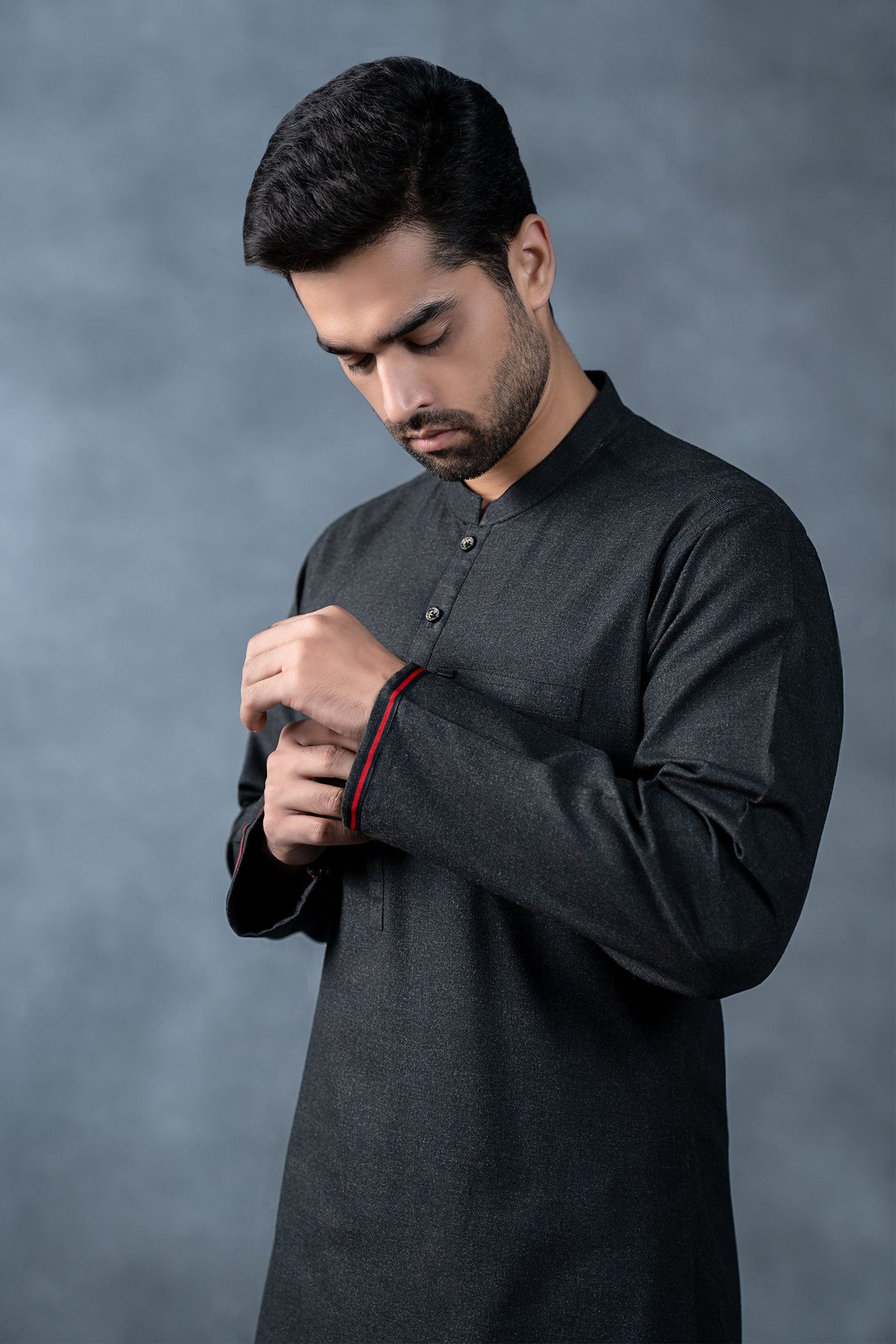 Nova Yarn Dyed Khaddar Kurta