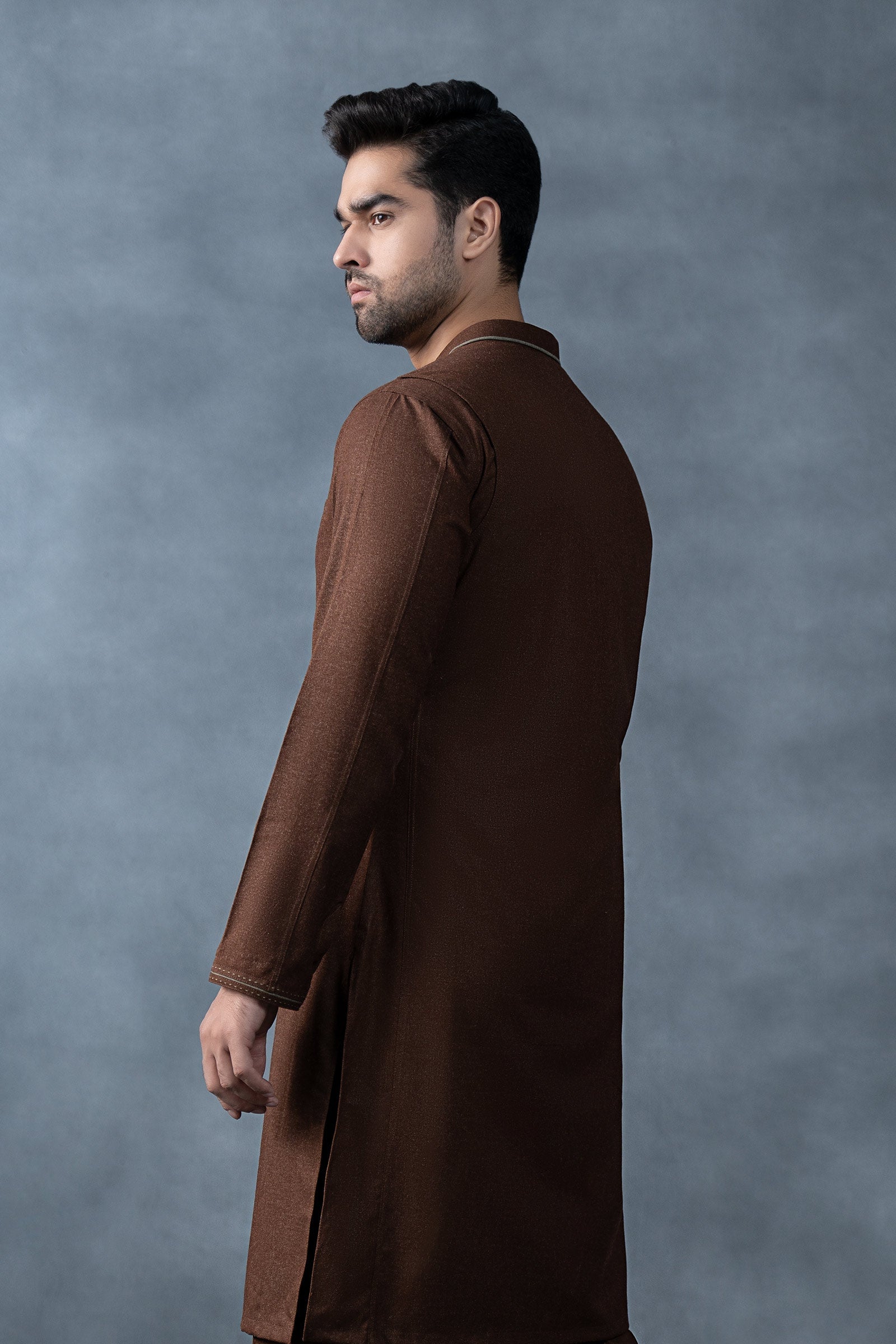 Nova Yarn Dyed Khaddar Kurta