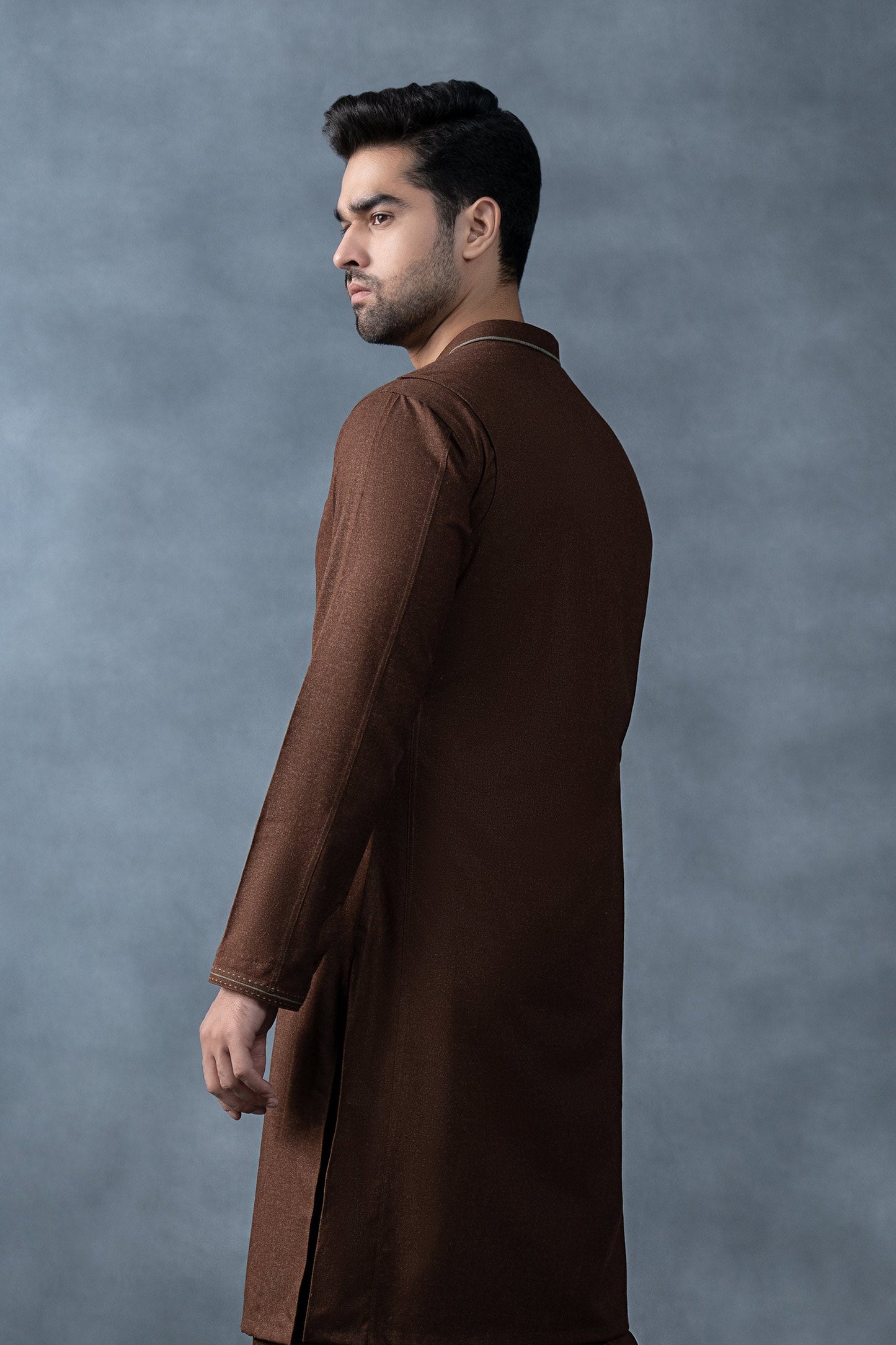 Nova Yarn Dyed Khaddar Kurta