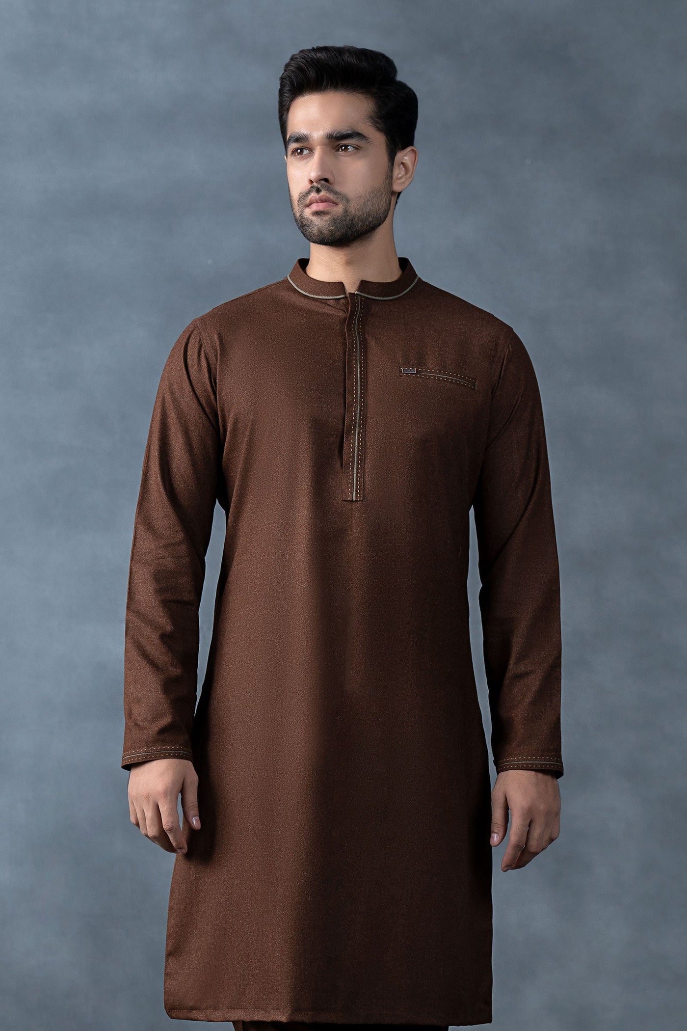 Nova Yarn Dyed Khaddar Kurta