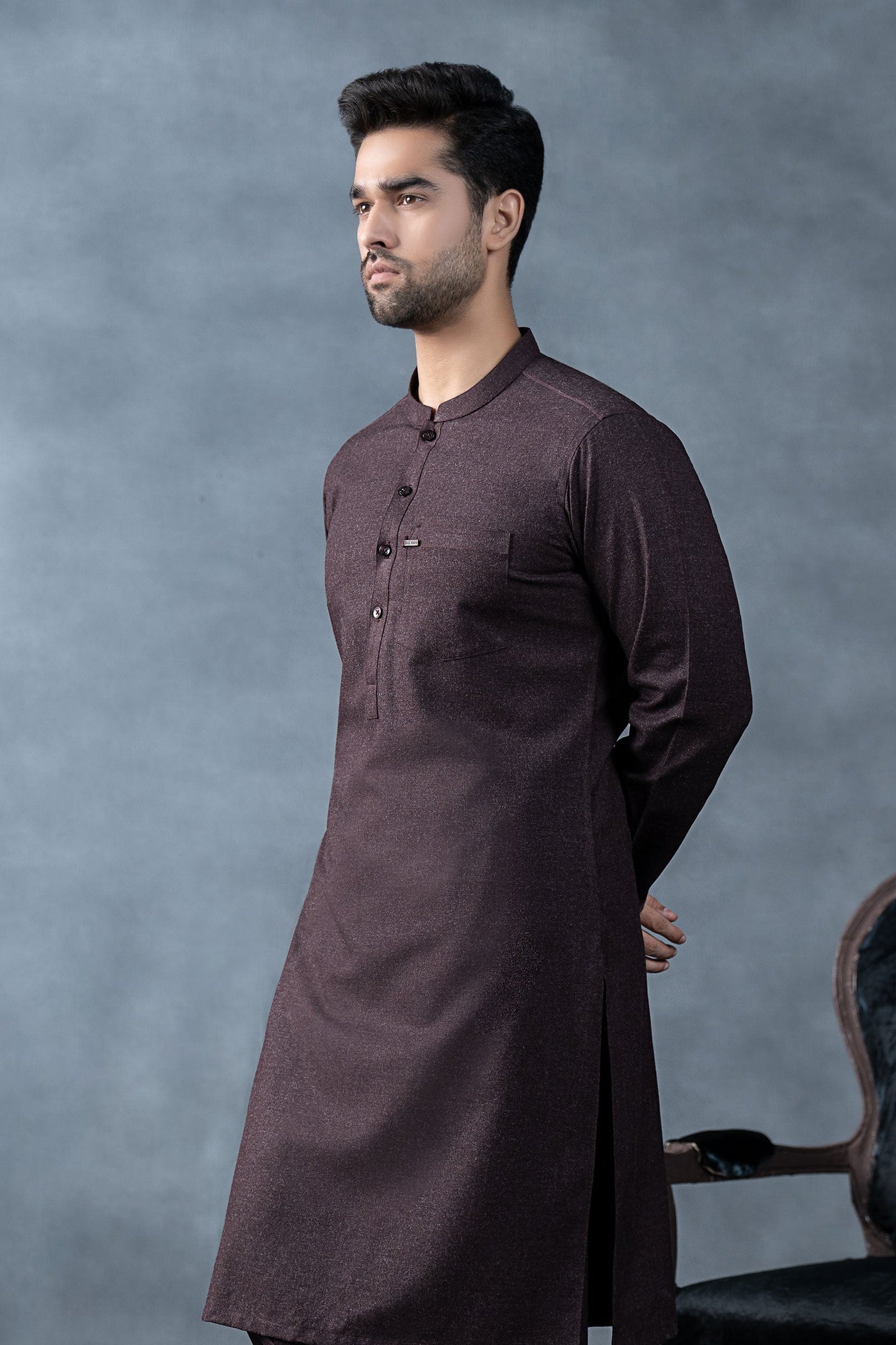 Nova Yarn Dyed Khaddar Kurta