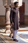 Embroidered Blended Kurta
