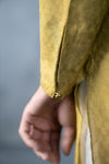 Hand-Embroidered Cotton Jacquard Kurta
