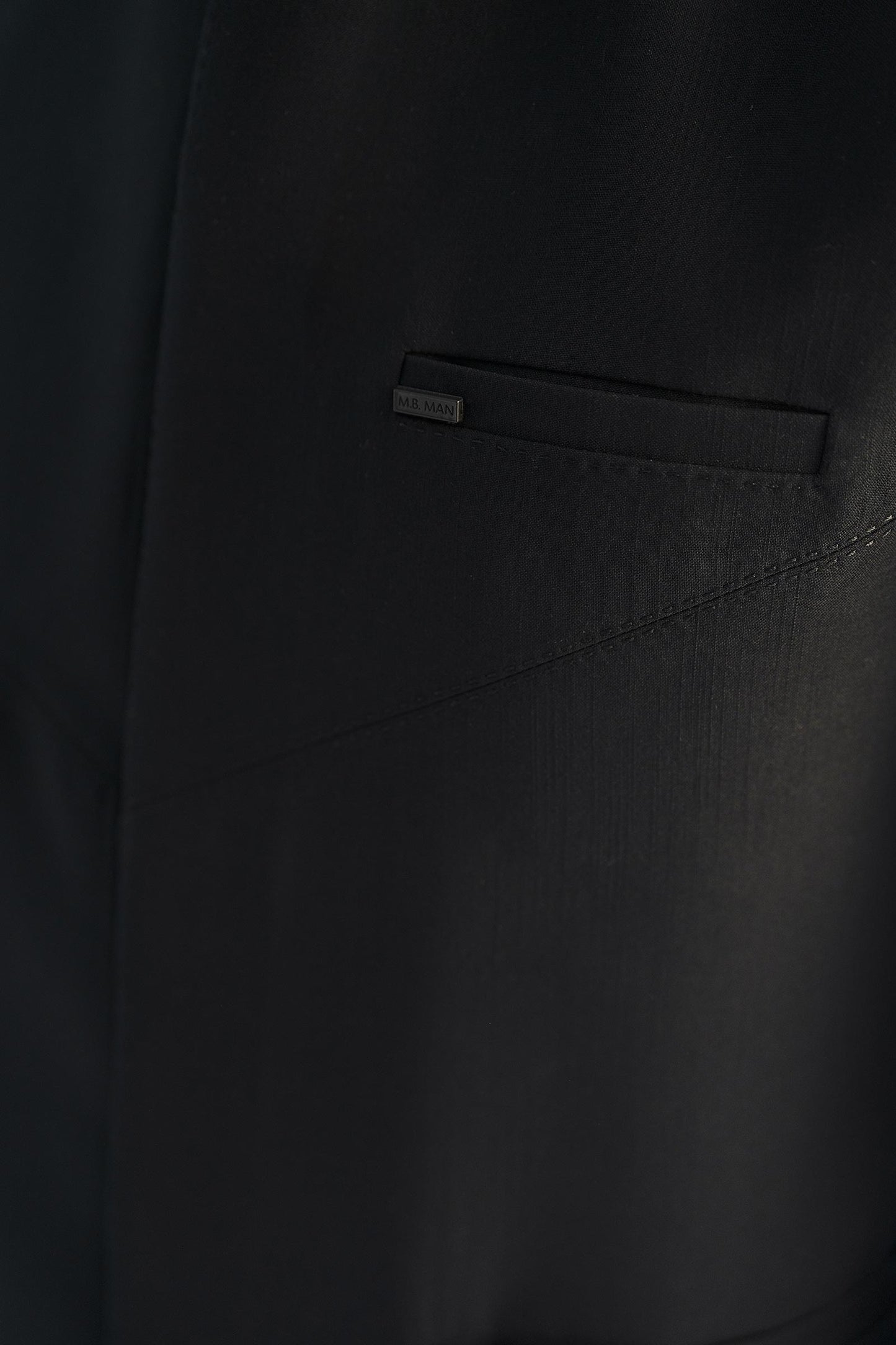 Tropical Black Waistcoat