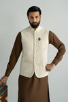 Natural Karandi Waistcoat