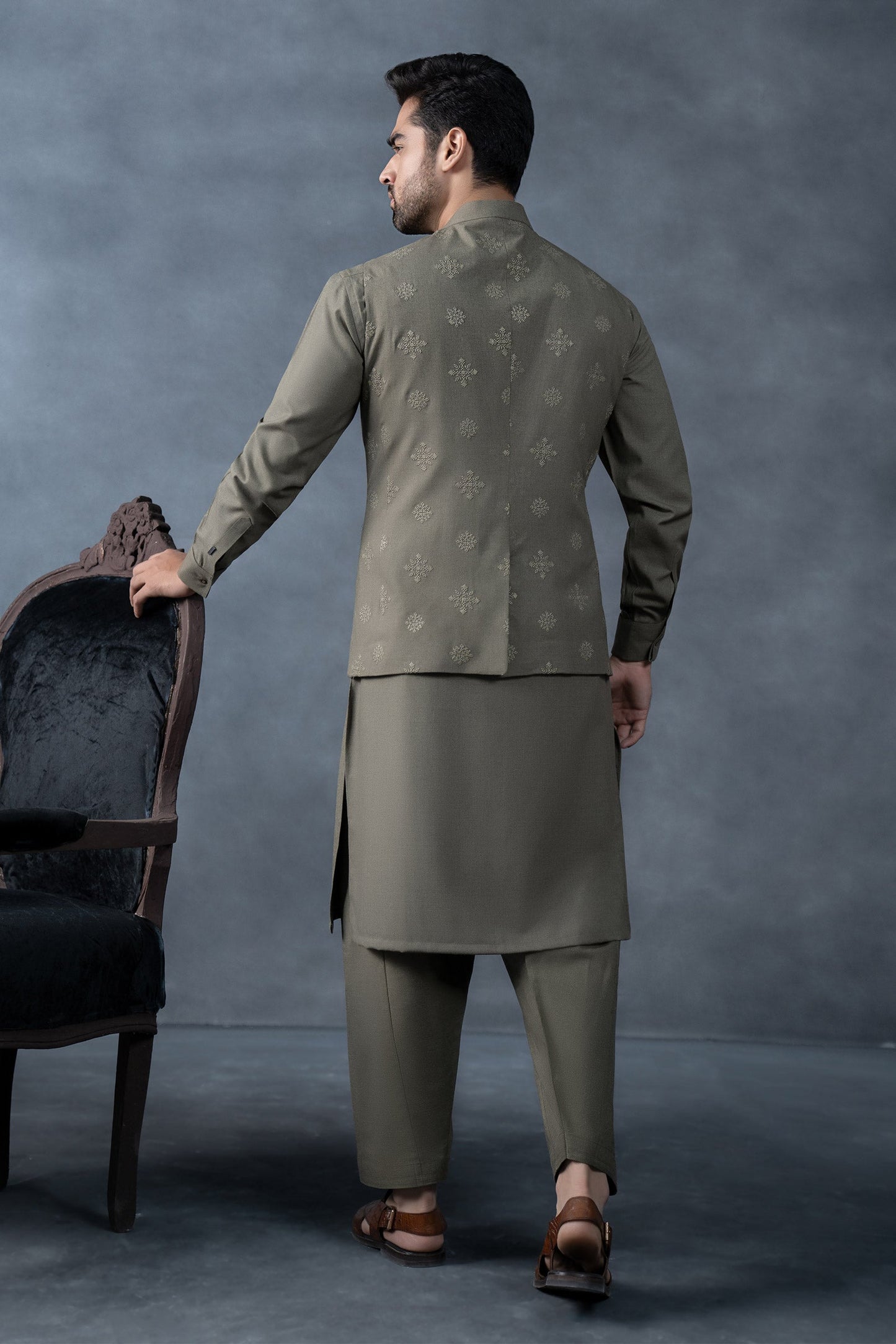 3 Piece Markhor (Polo) Wool Suit