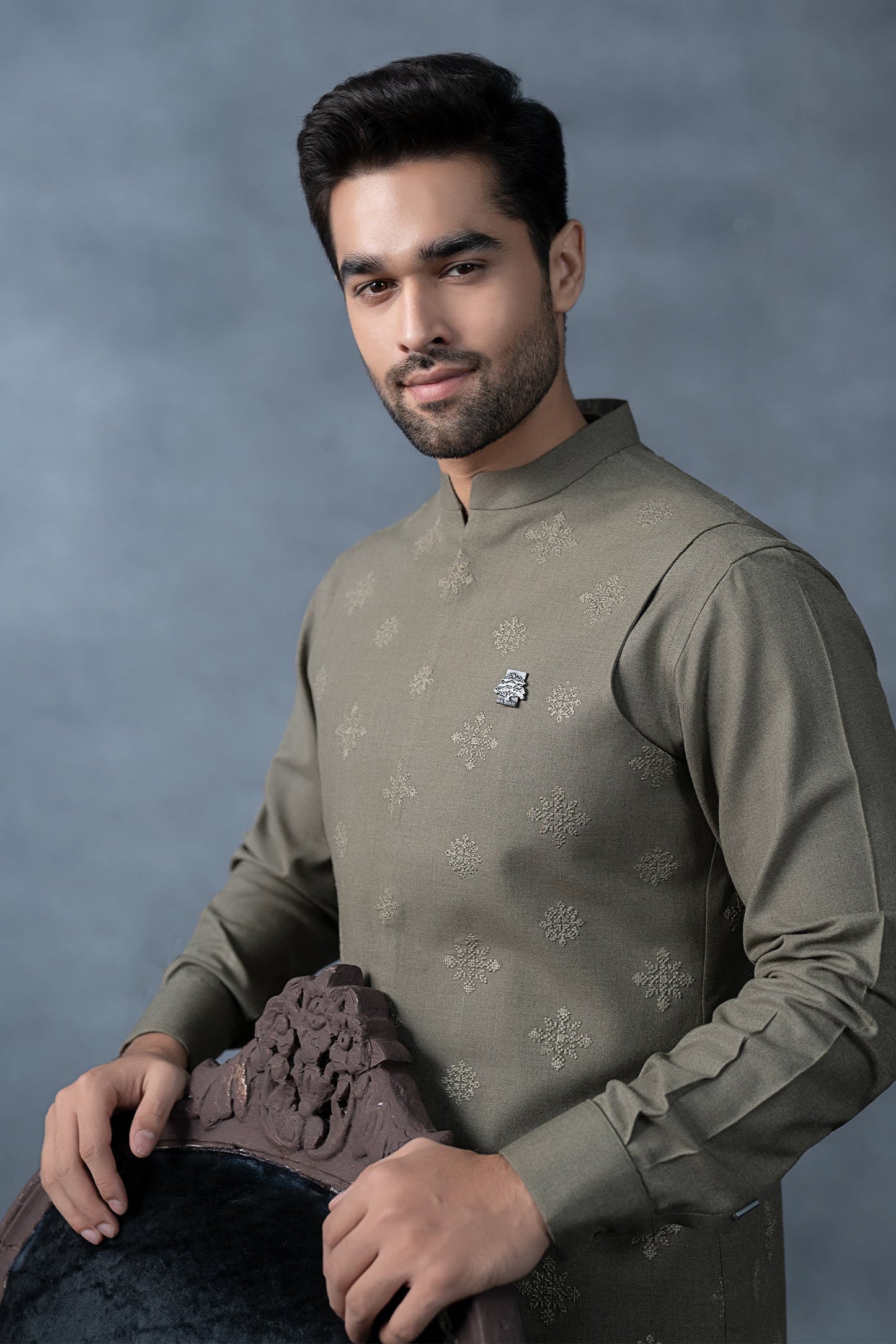 3 Piece Markhor (Polo) Wool Suit