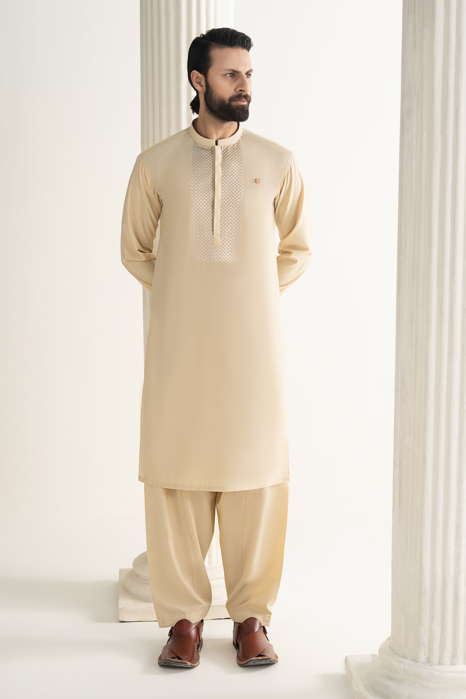 2 Piece Cotton Karandi Suit