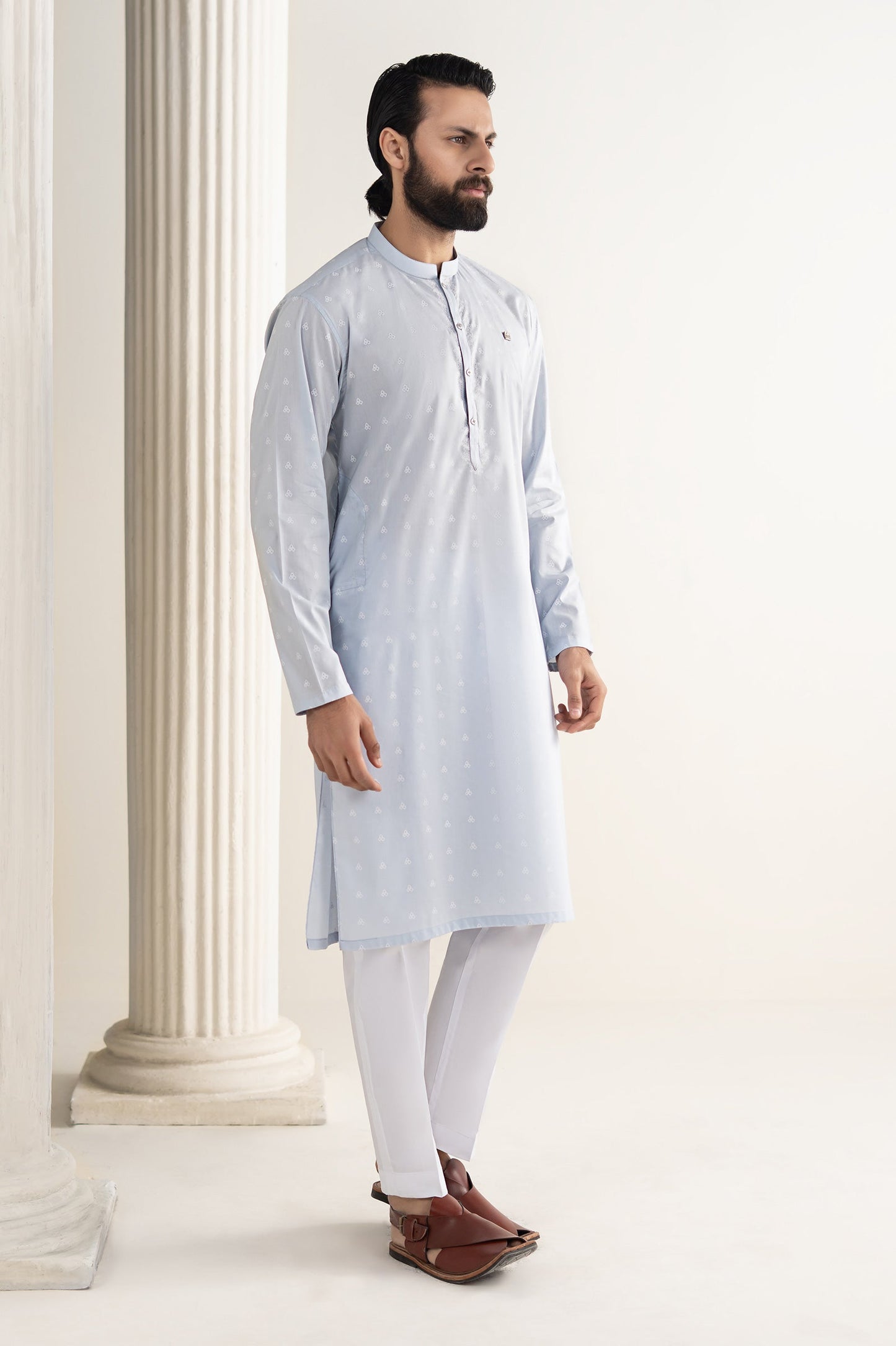 Printed Blended Kurta