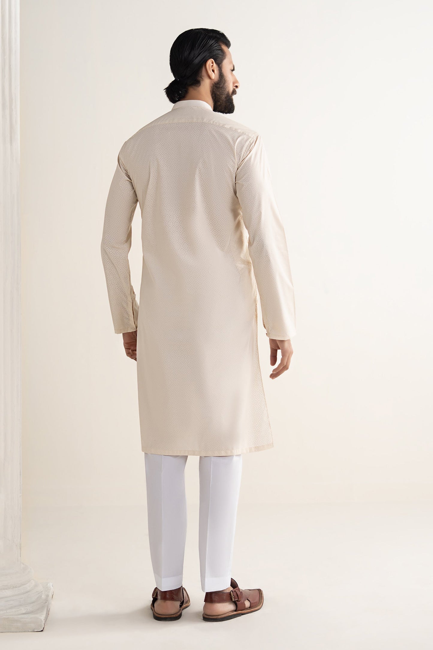 Printed Blended Kurta