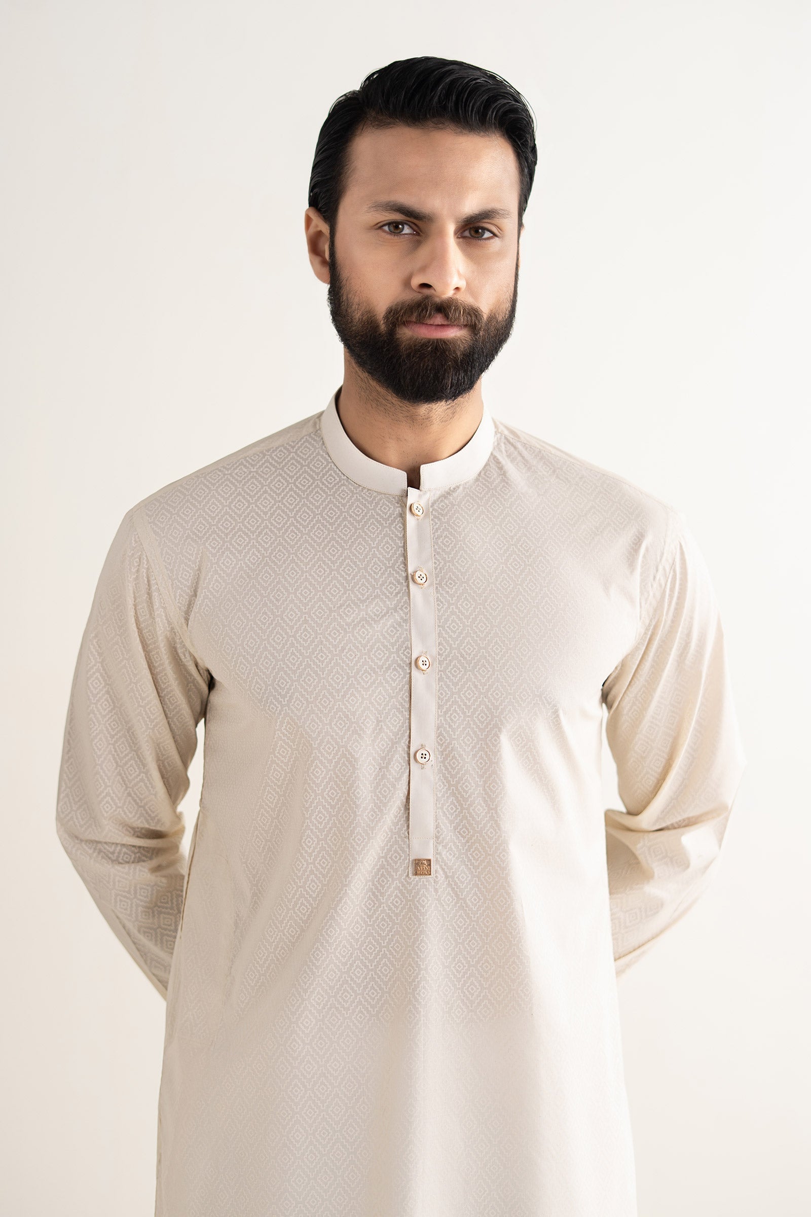 Printed Blended Kurta