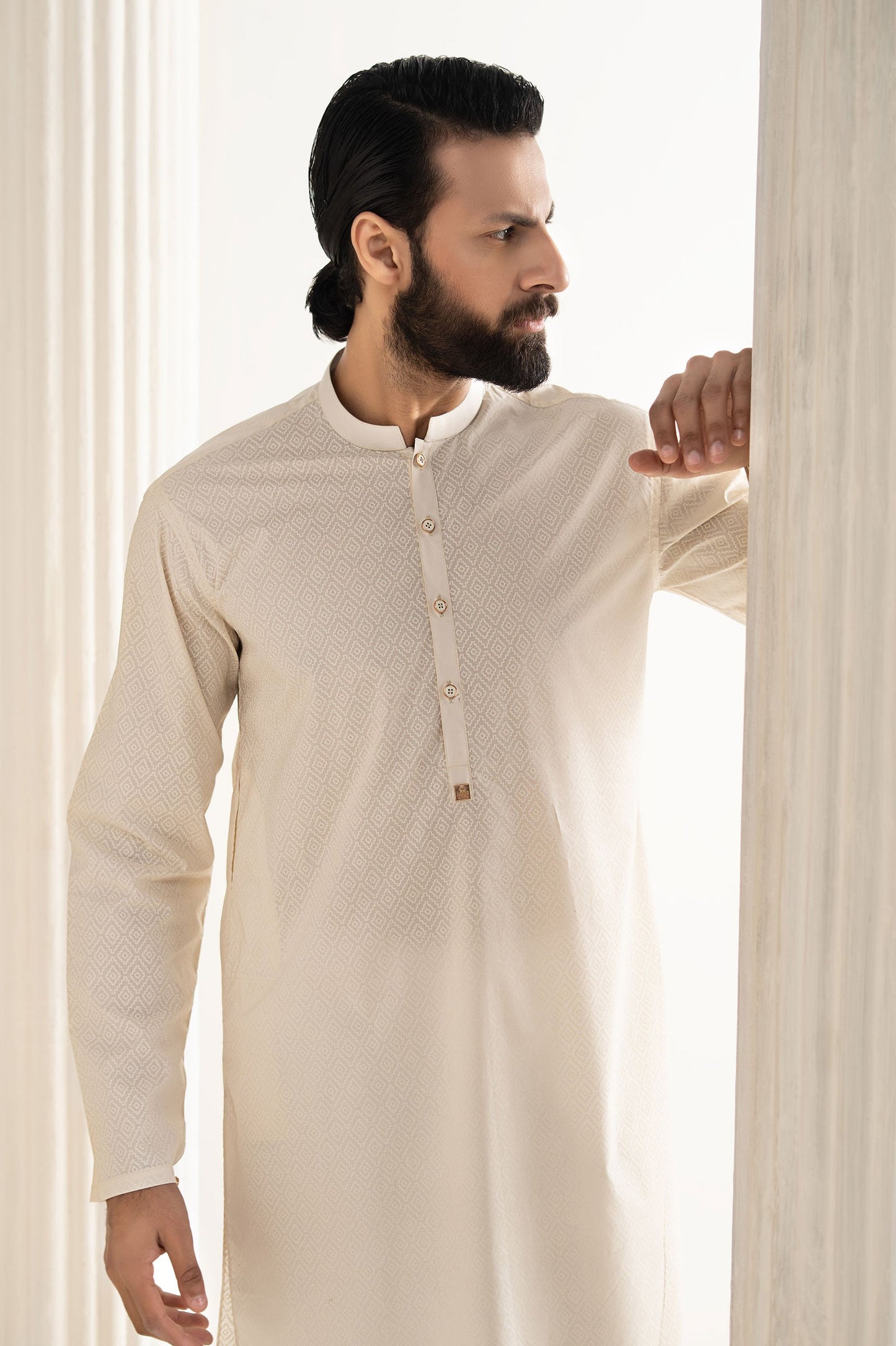 Printed Blended Kurta