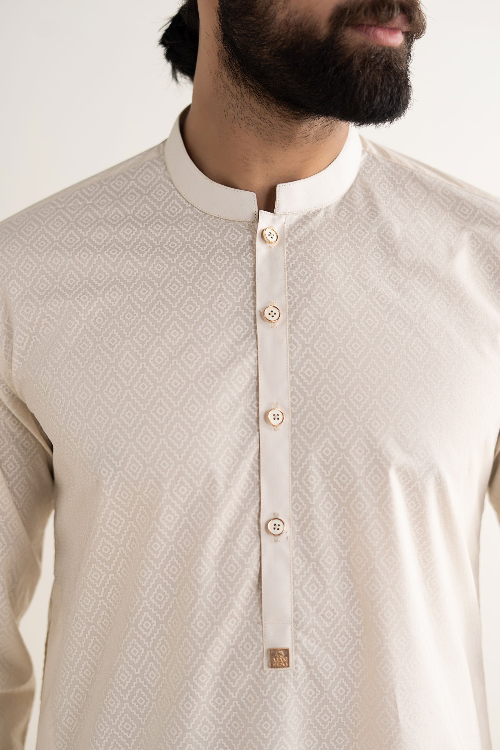 Printed Blended Kurta