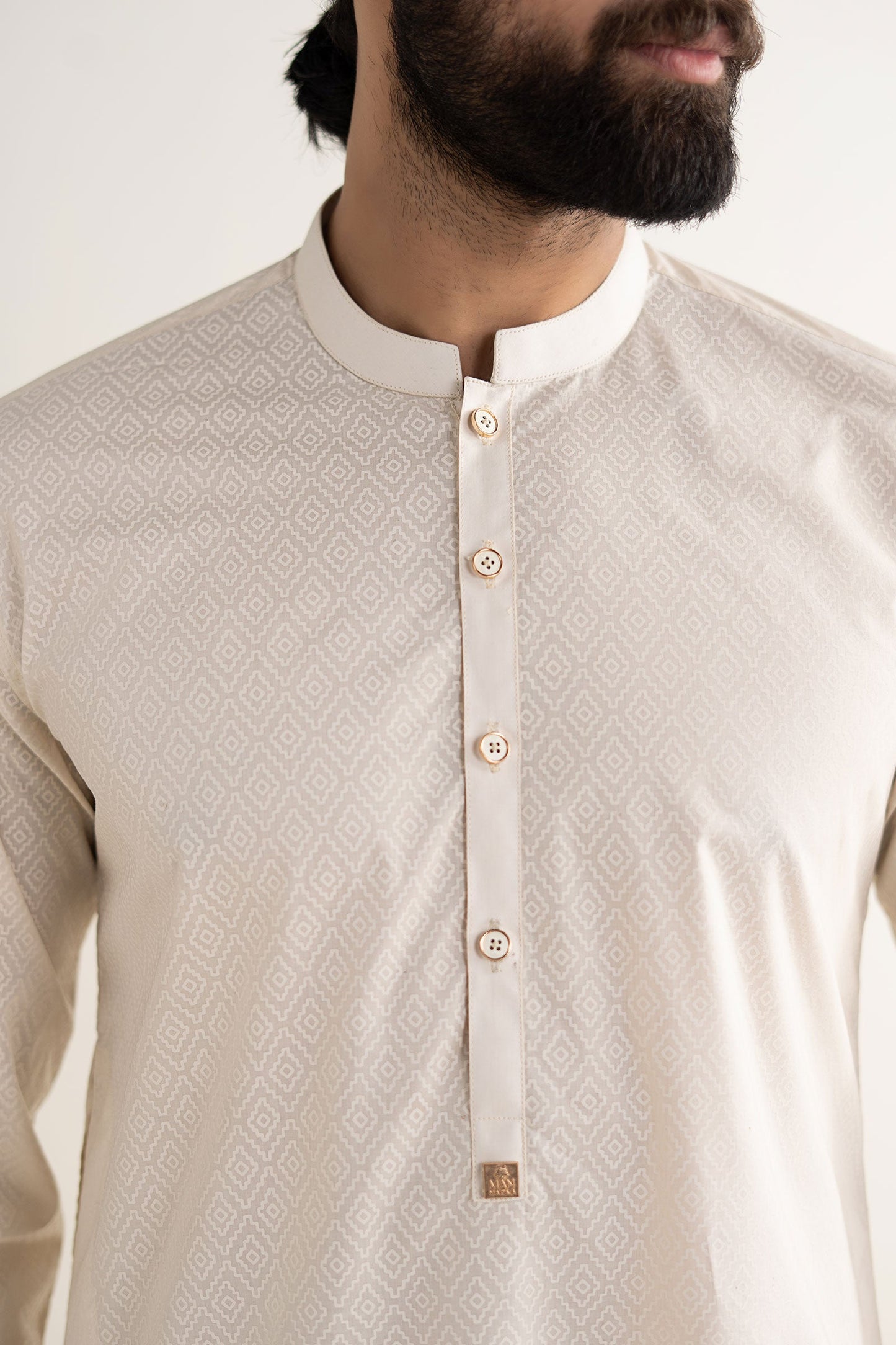 Printed Blended Kurta