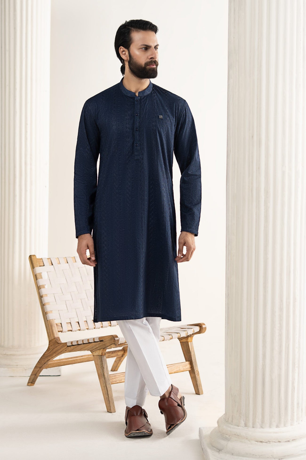 Embroidered Lawn Kurta