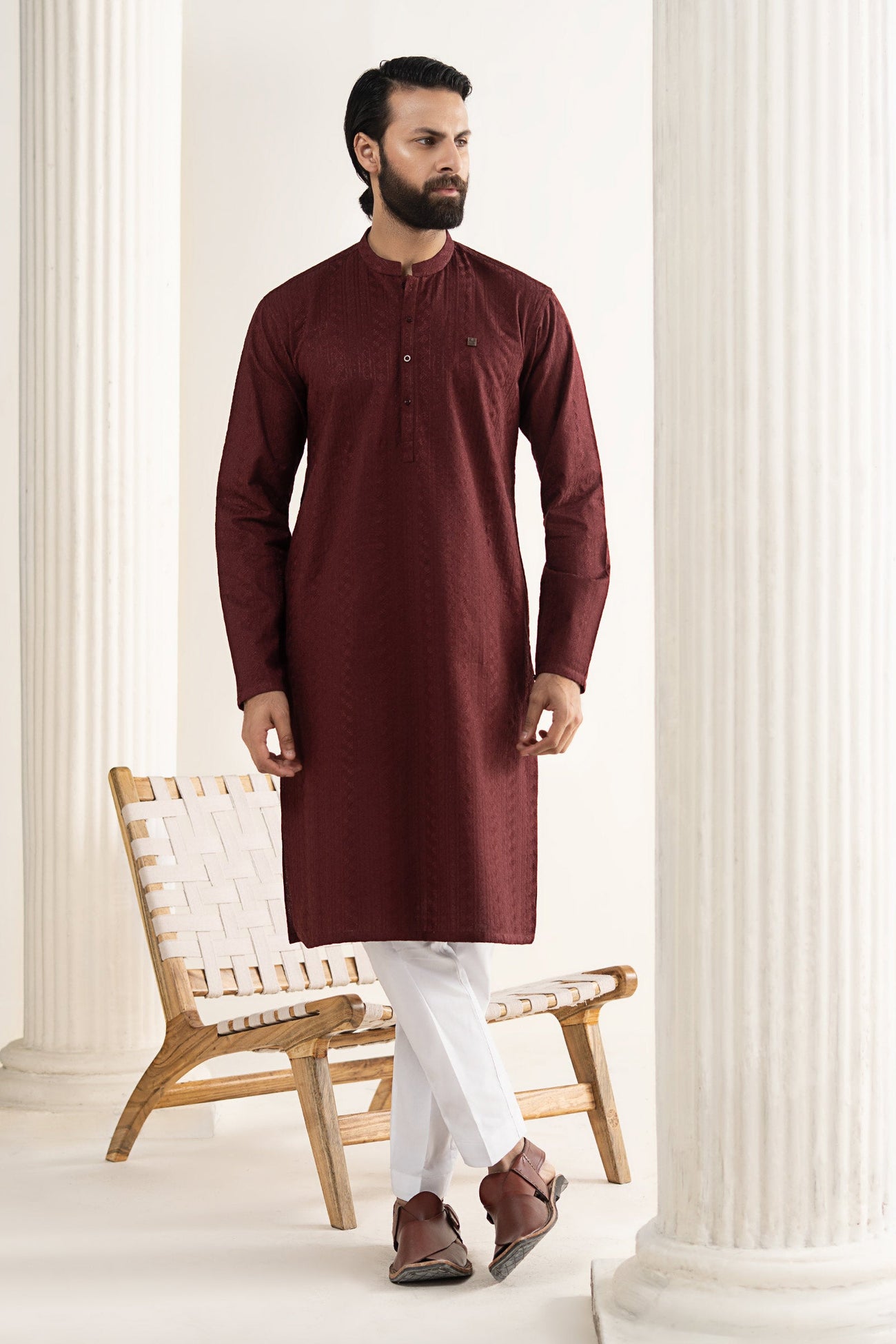 Embroidered Lawn Kurta