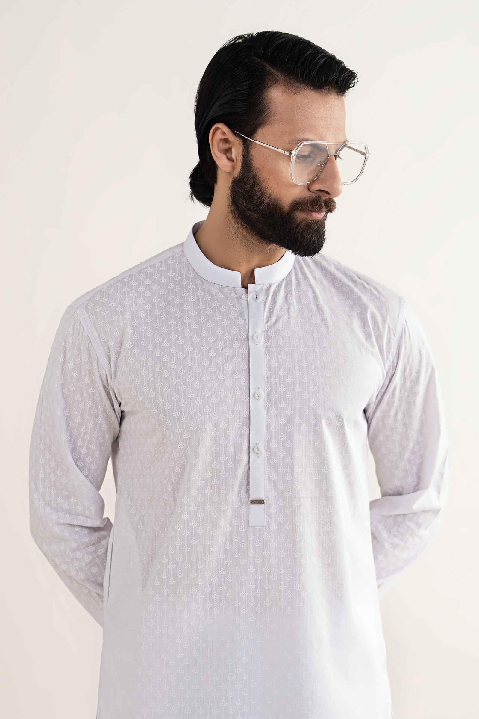 Printed Blended Kurta