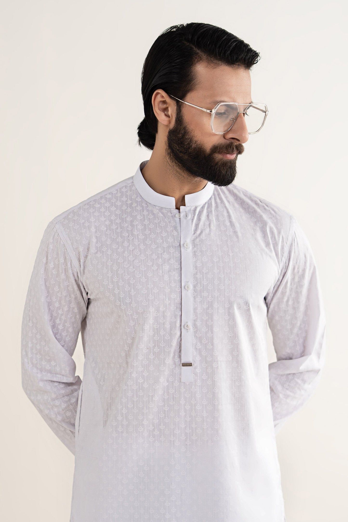 Printed Blended Kurta