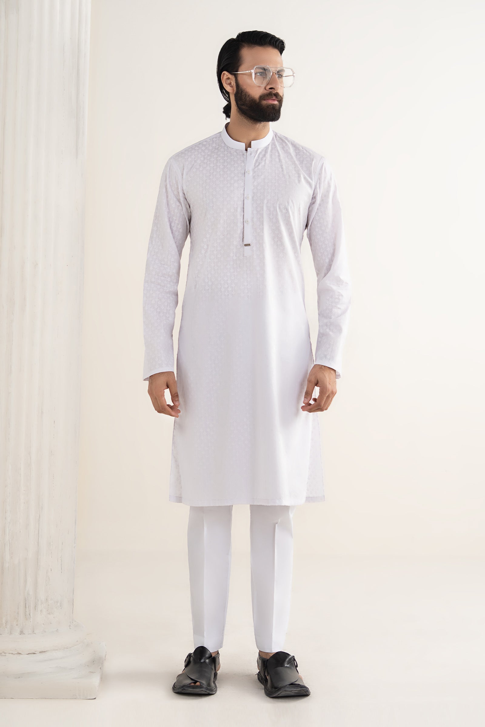 Printed Blended Kurta