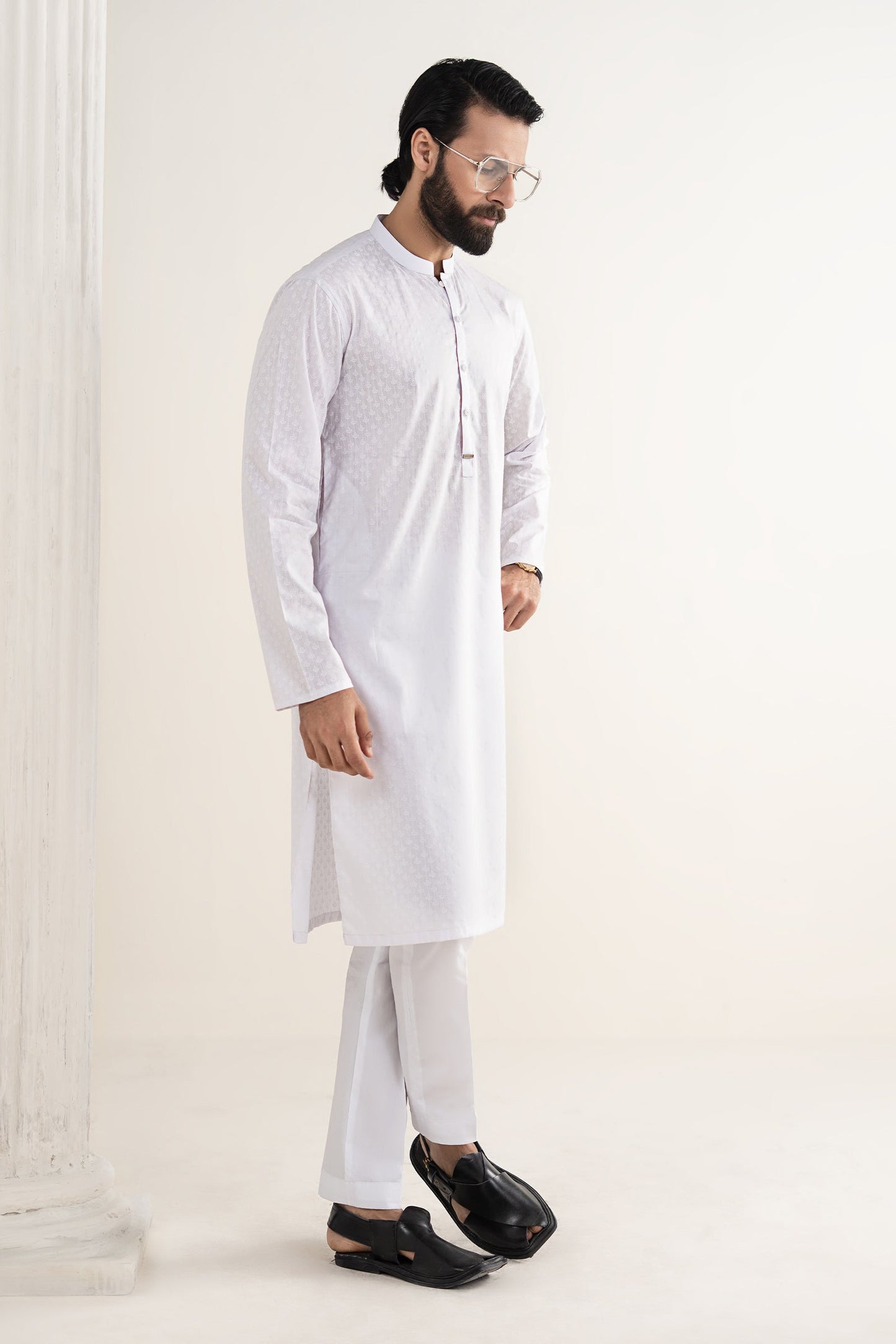Printed Blended Kurta