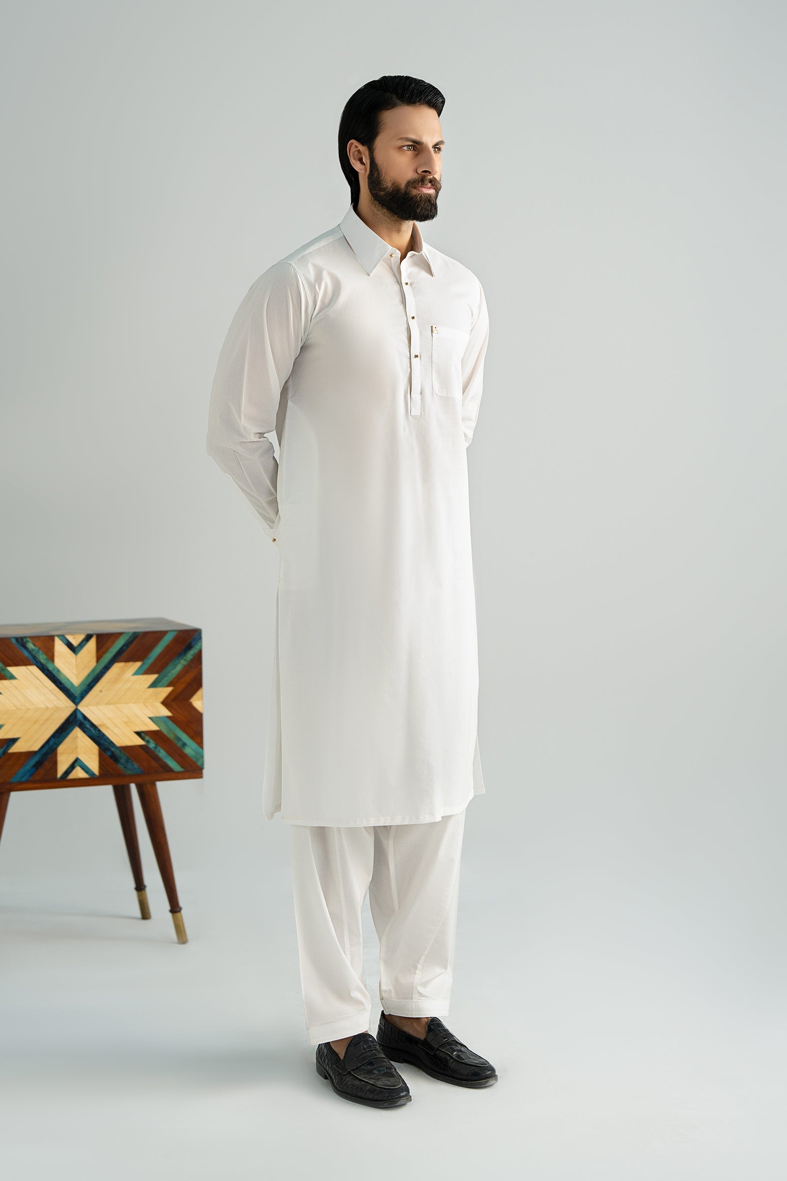 2 Piece Cotton Suit