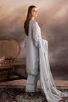 3 Piece Embroidered Tassel Silk Suit