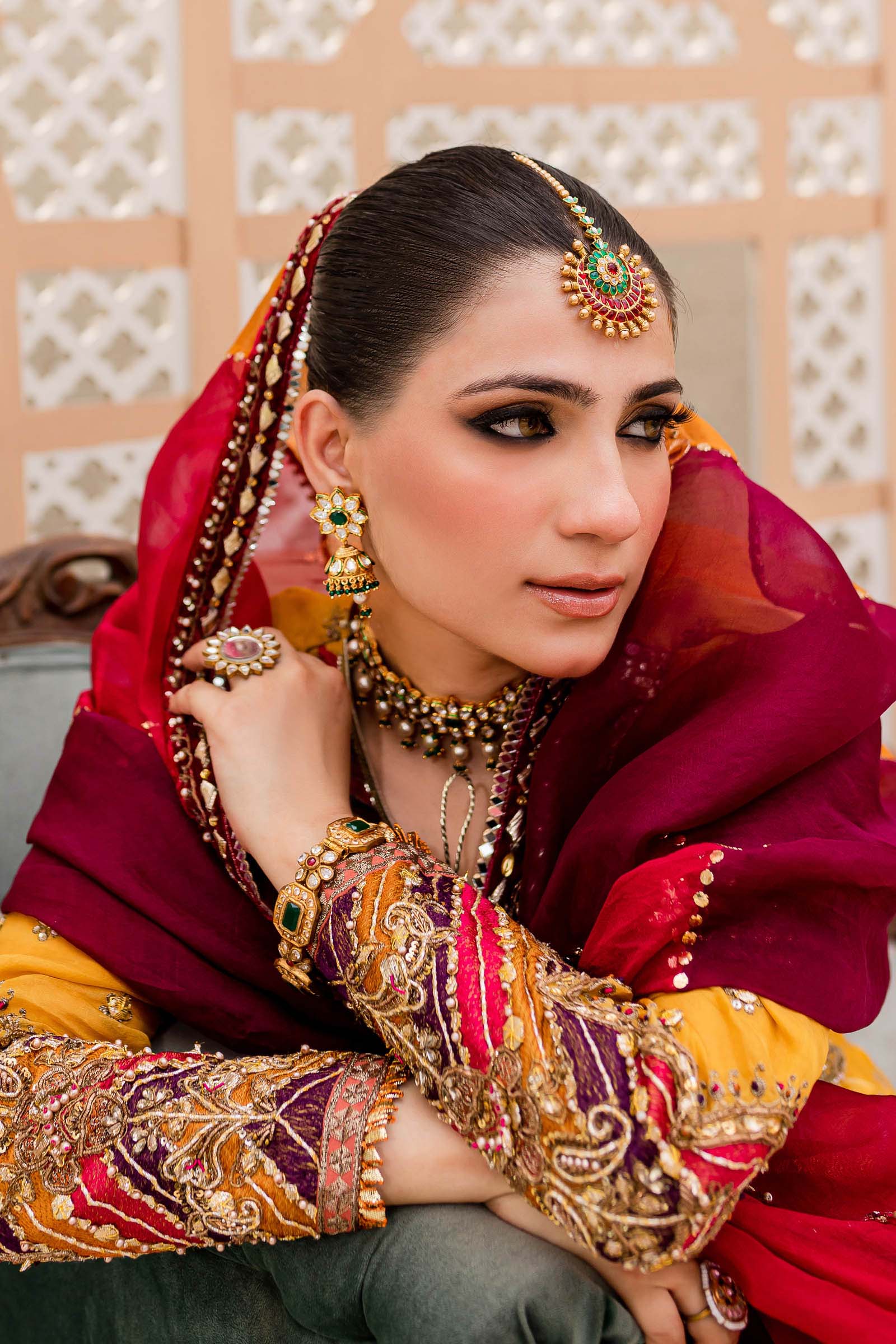 Maria B. Couture Mustard Yellow MC-905