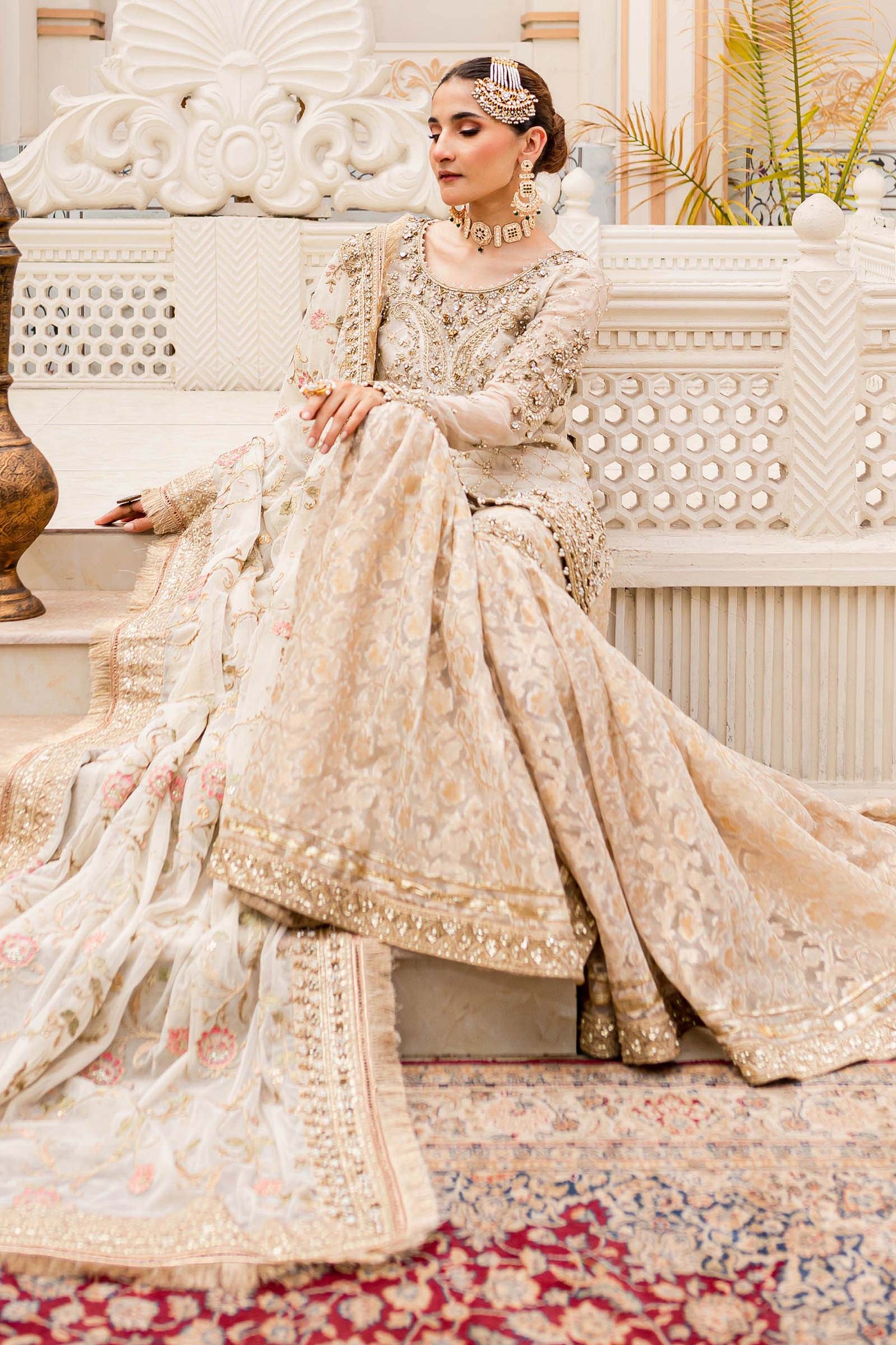 Maria B. Couture Ivory Gold MC-906