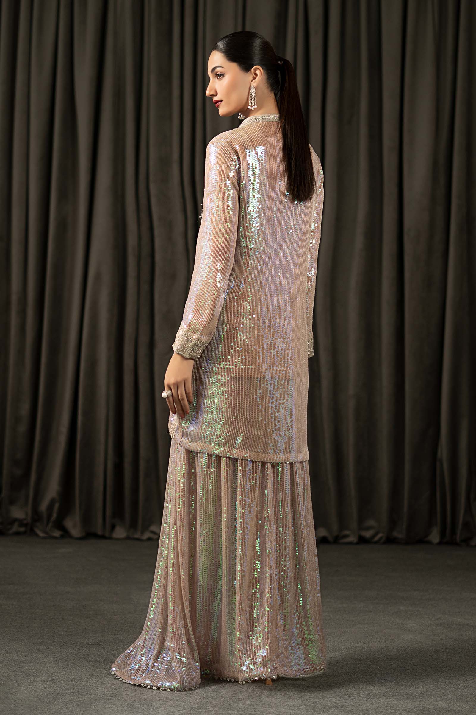 3 Piece Embroidered Bamberg Chiffon Suit