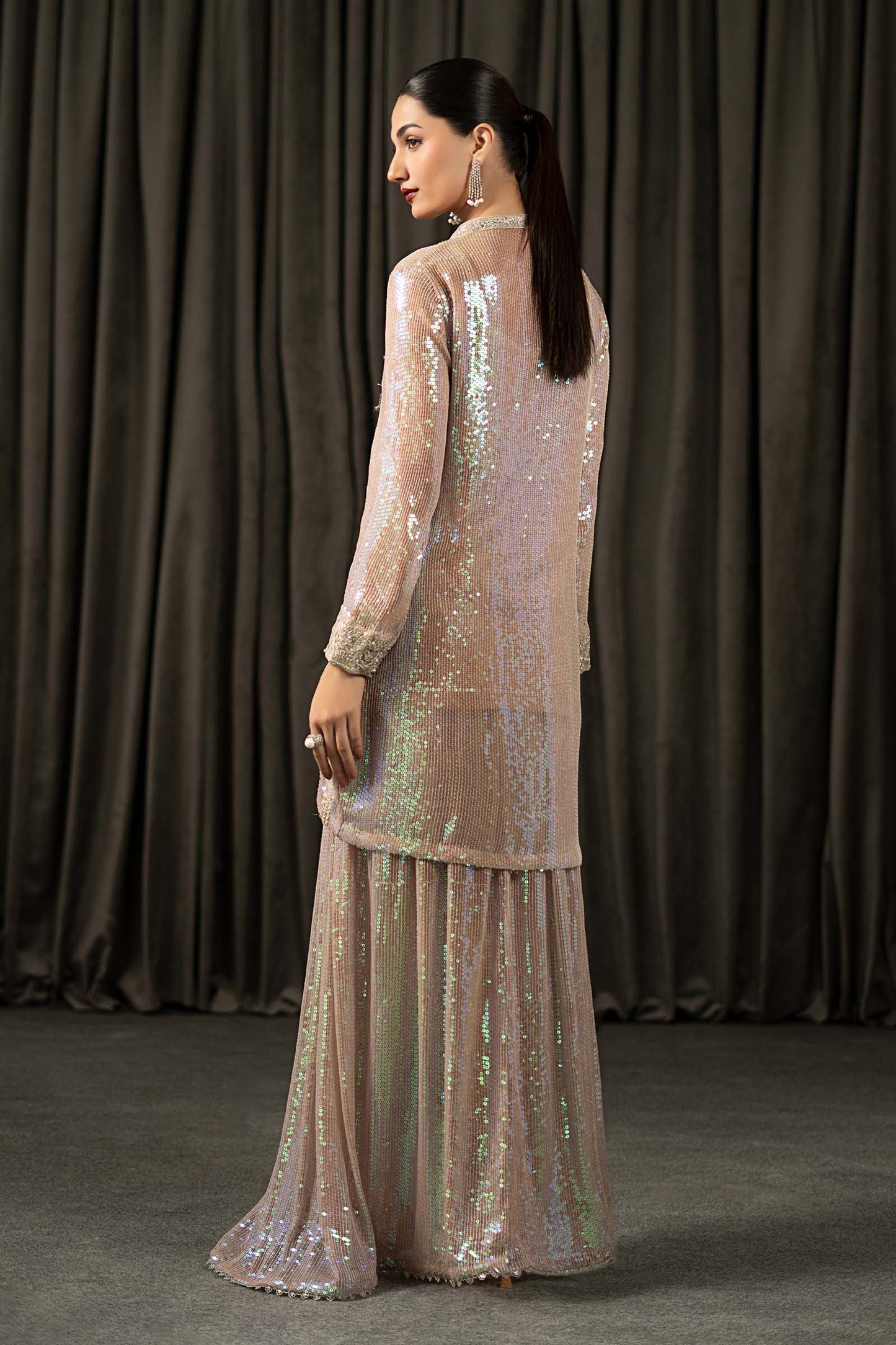 3 Piece Embroidered Bamberg Chiffon Suit
