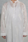 Embroidered Cotton Kurta