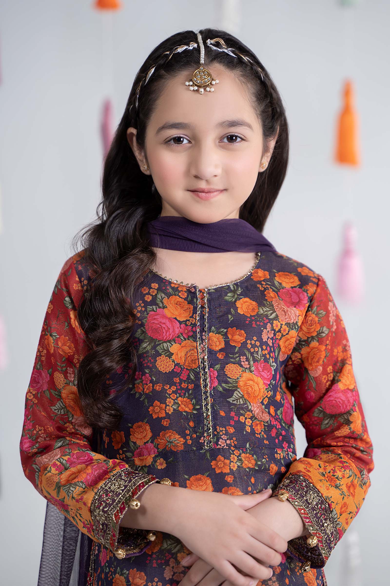 3 Piece Printed Cotton Masoori Suit