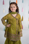 3 Piece Dyed Doria Paper Cotton Suit