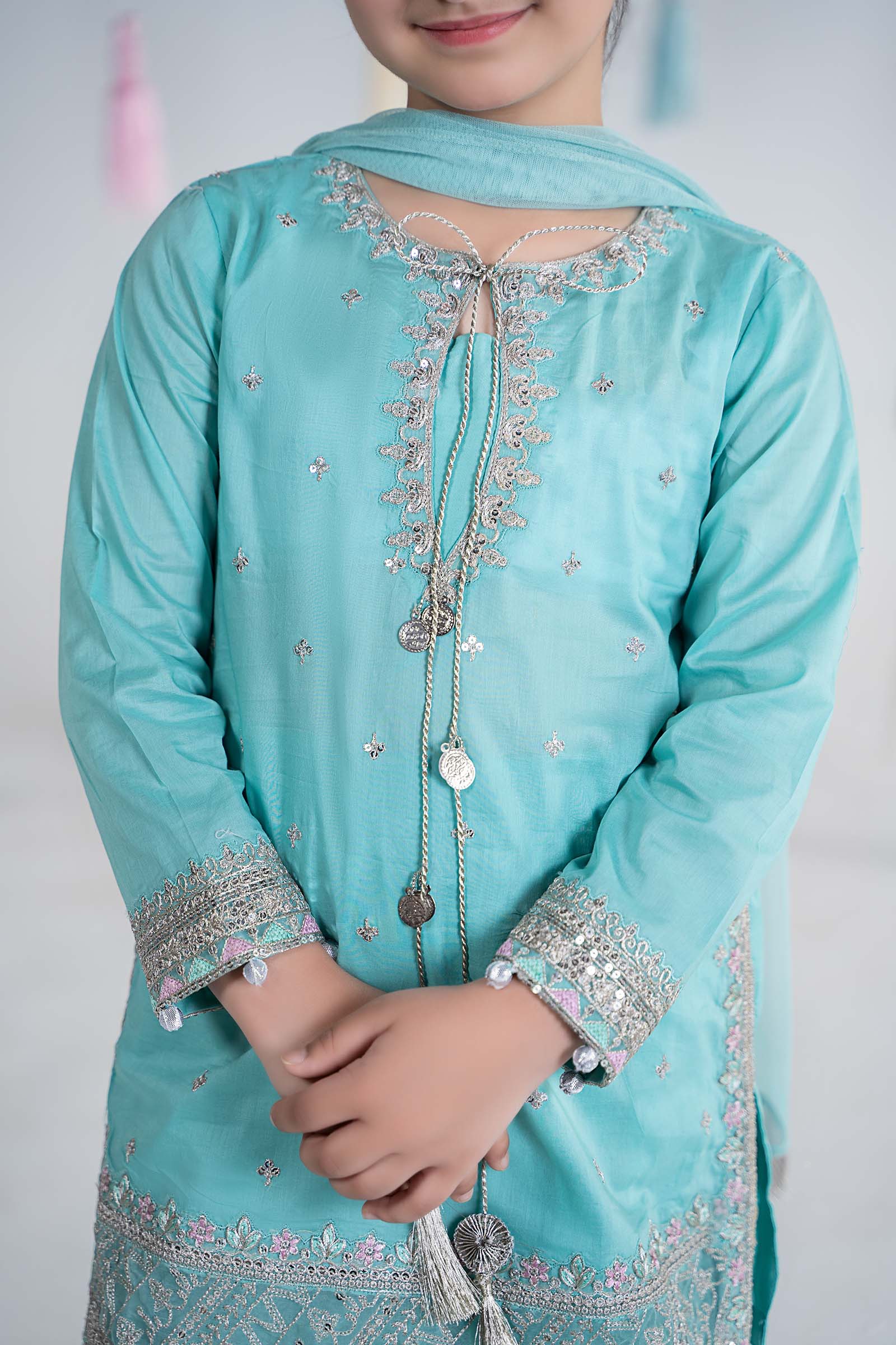 3 Piece Dyed Lawn Suit