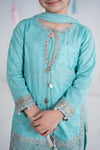 3 Piece Dyed Lawn Suit