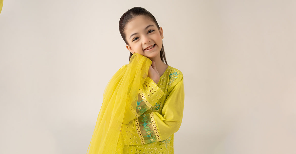 3 Piece Embroidered Lawn Suit