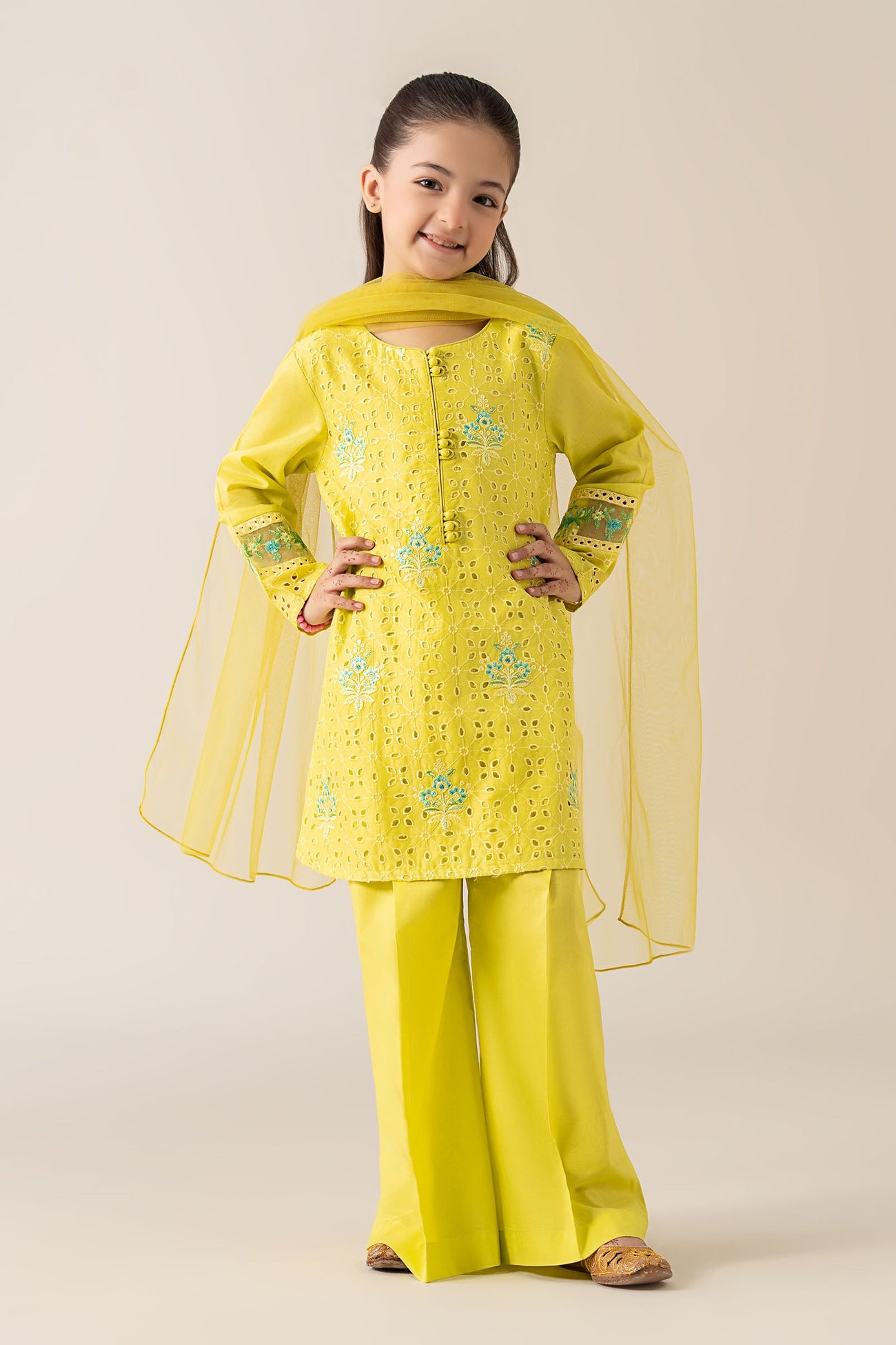 3 Piece Embroidered Lawn Suit
