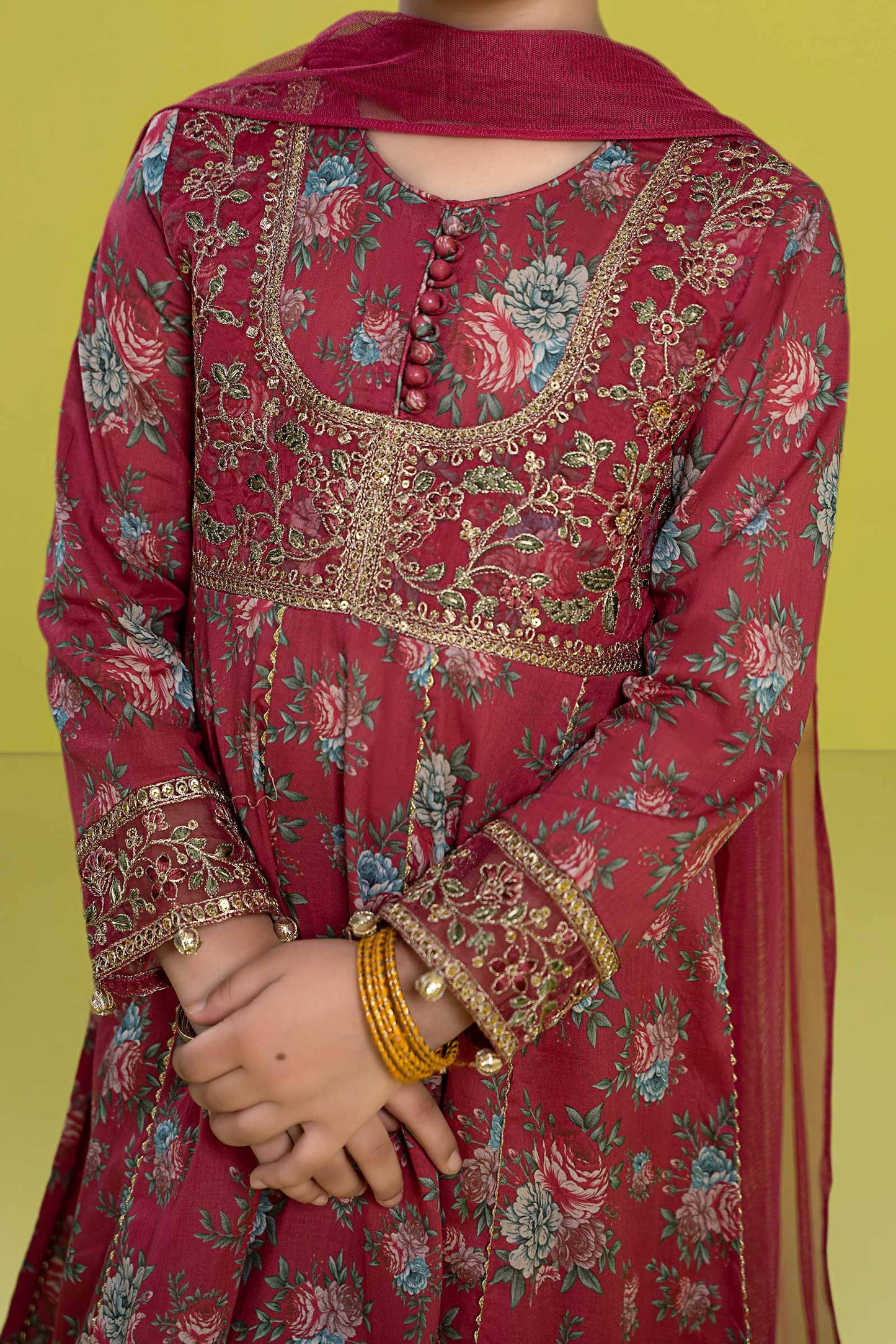 3 Piece Embroidered Lawn Suit