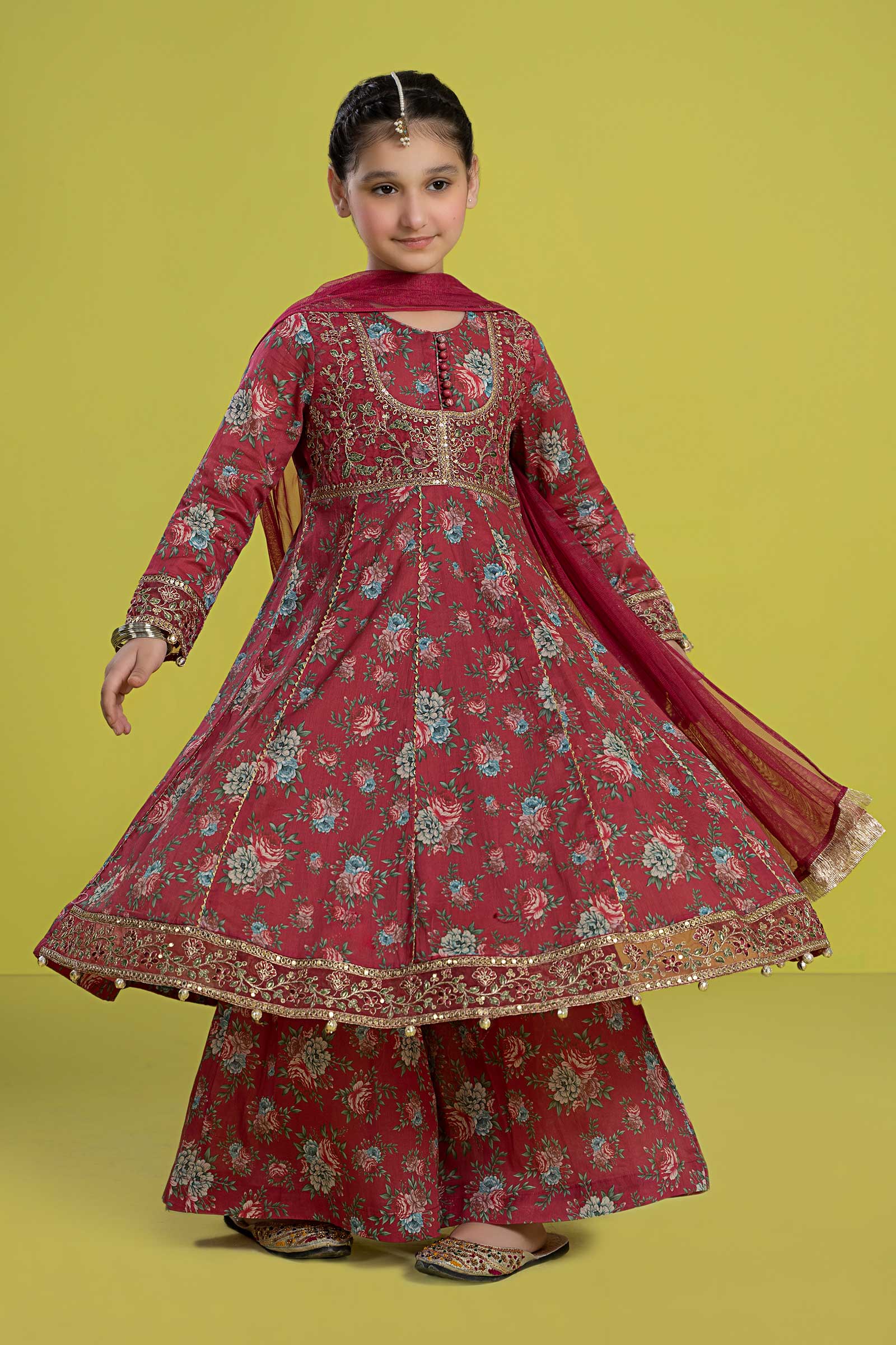 3 Piece Embroidered Lawn Suit