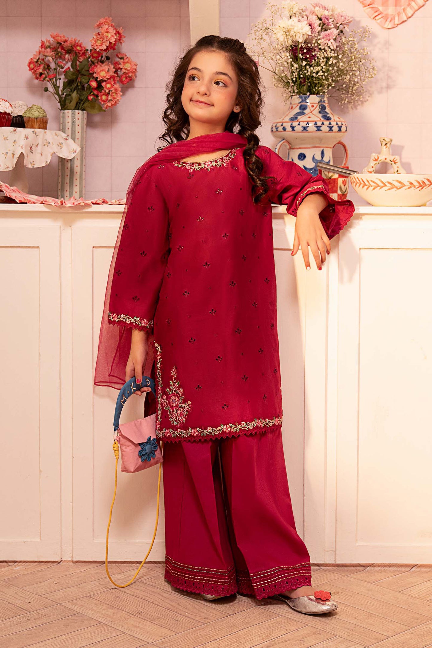 3 Piece Embroidered Lawn Suit