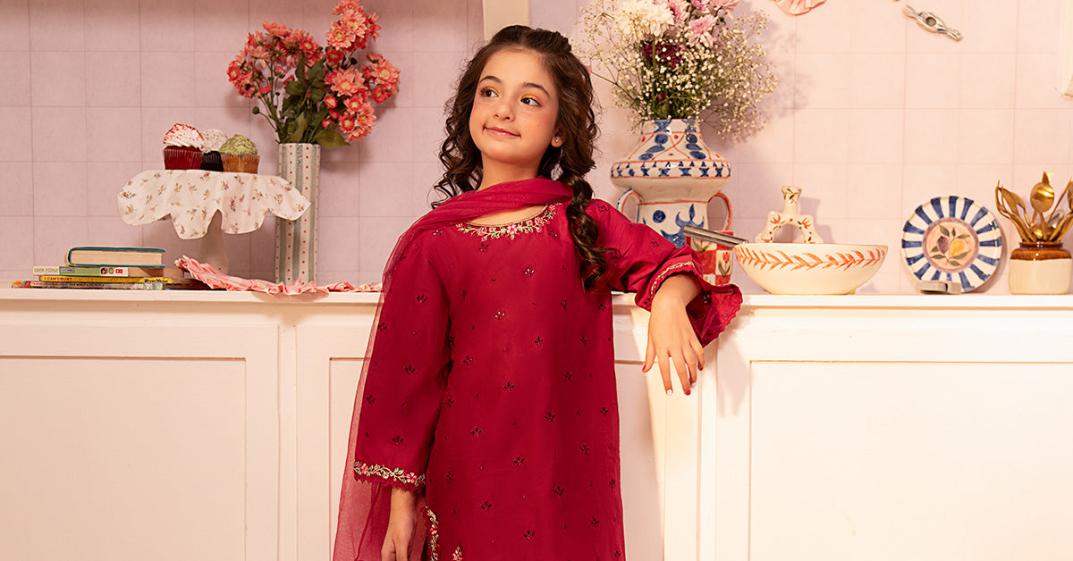 3 Piece Embroidered Lawn Suit