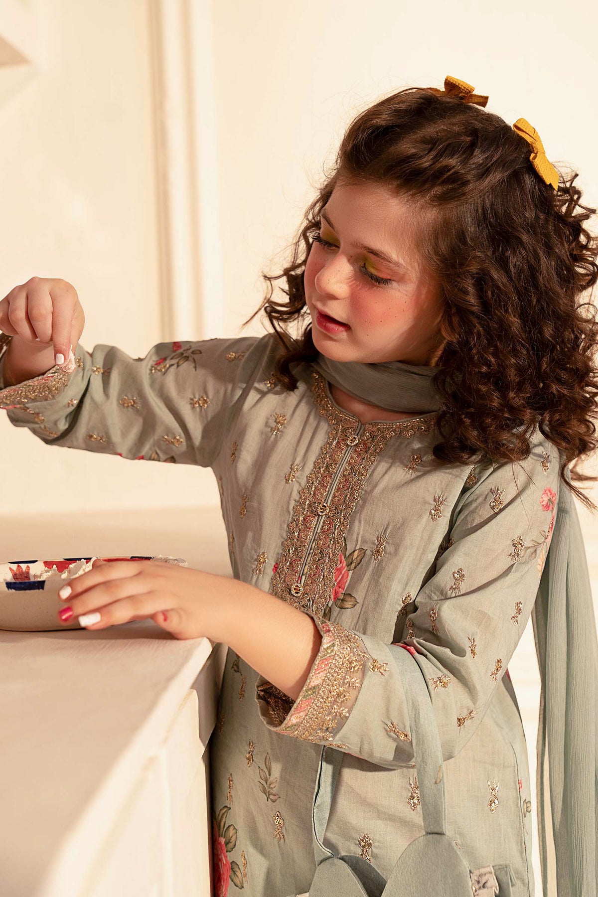 3 Piece Embroidered Lawn Suit