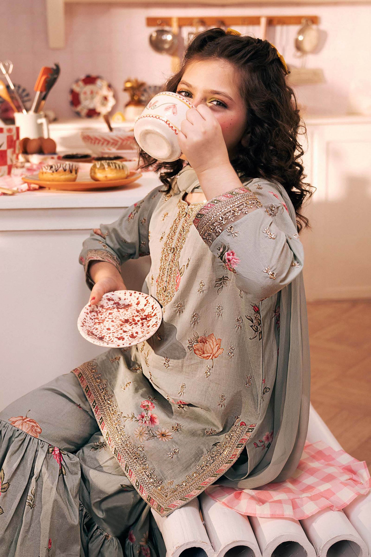 3 Piece Embroidered Lawn Suit