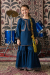 3 Piece Embroidered Silk Suit