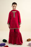 3 Piece Embroidered Linen Suit