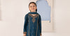 3 Piece Dyed Dobby Lawn Suit