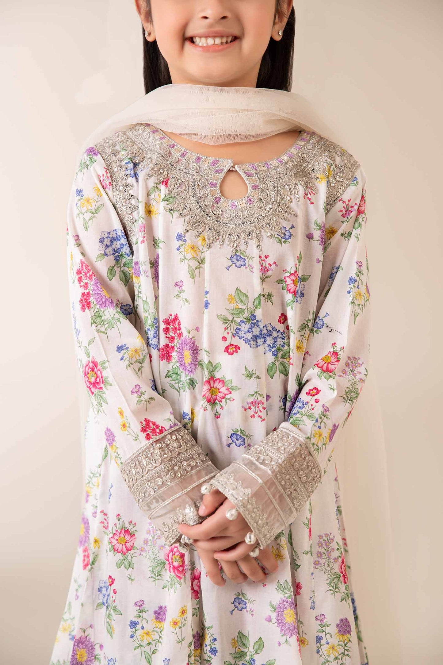 3 Piece Embroidered Lawn Suit