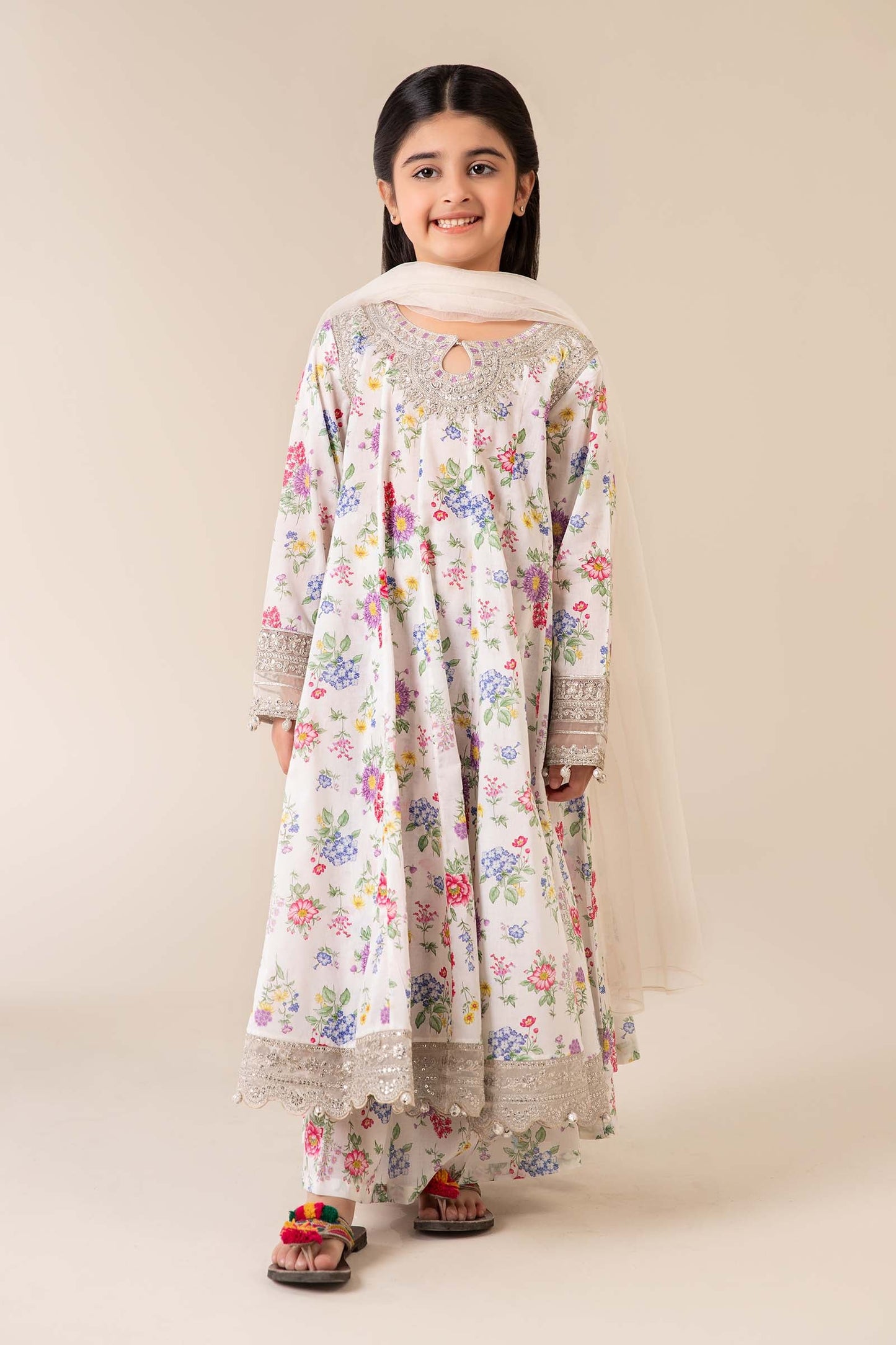 3 Piece Embroidered Lawn Suit