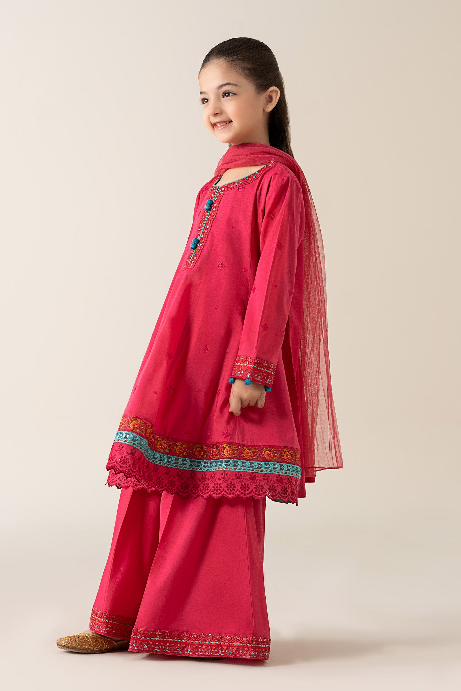 3 Piece Embroidered Lawn Suit